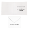 Wedding Day Card & Matching Gift Tag /Funny, Humour, Animal Couple, Marriage