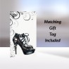 Daughter Birthday Card with Gift Tag / Gothic Style, Goth, Alternative Card