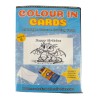 Dragon Colour In Birthday Card Pack/ Set of 6, Craft, Art, Blank Cards, Kids
