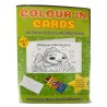 Ocean Colour In Birthday Card Pack/ Set of 6, Craft, Art, Blank Cards, Kids