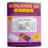 Friends Colour In Birthday Card Pack/ Set of 6, Craft, Art, Blank Cards, Kids