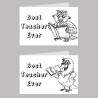 Teacher Colour In Birthday Card Pack/ Set of 6, Craft, Art, Blank Cards, Kids
