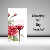 Ruby Wedding Anniversary Card/ For him, For her, Romantic, 40 Years