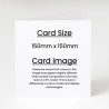 Sapphire Wedding Anniversary Card/ For him, For her, Romantic, 45 Years