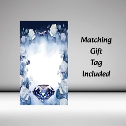 Sapphire Wedding Anniversary Card/ For him, For her, Romantic, 45 Years
