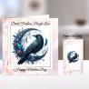 Gothic Style Mothers Day Card with Matching Gift Tag /Gothic theme, Alternative