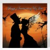 Anniversary Card/ Gothic Style, Gothic Theme, Gothic, Lovers, Couple