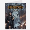 Large Gothic Personalised Graduation Card & Gift Tag, Uni, Congratulations